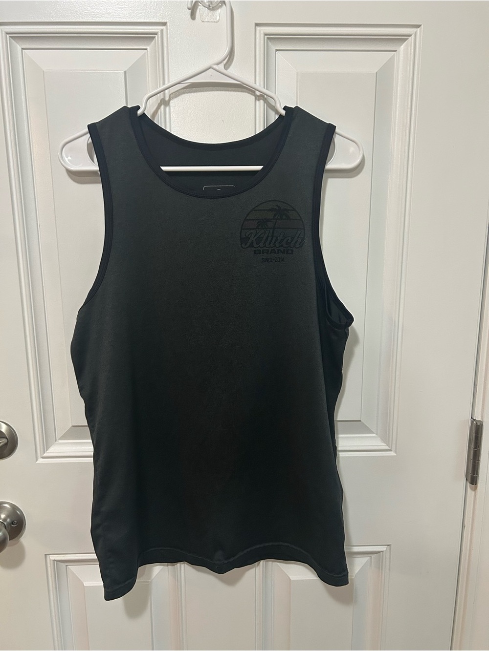 Klutch Brand Dark Gray Men's Performance Tank
